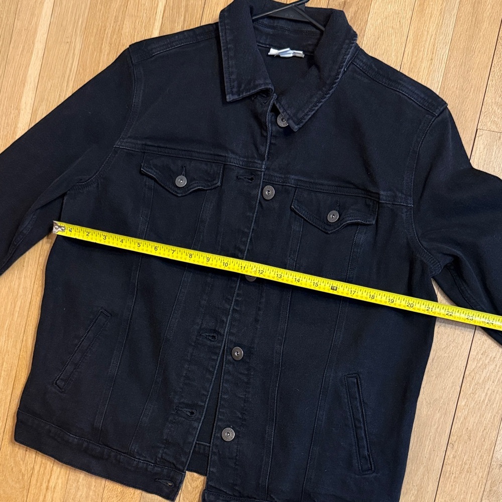 Women’s Black Denim Jacket - Picture 7 of 8